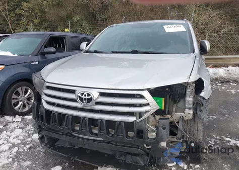 2013 Toyota Highlander Limited V6 z USA, uszkodzony, nr VIN 5TDDK3EH0DS219636